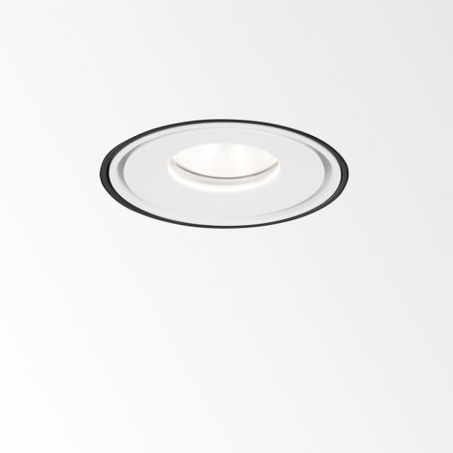 DELTA LIGHT - Tweeter M trimless 93033 plafonnier encastré 3000K CRI90 33° IP20 blanc-blanc - 418 11 811 932 W-W