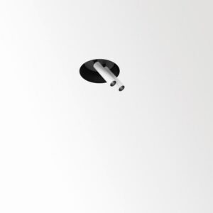 Détails visibles de Spot encastrable plafond LED blanc-noir 3000K 27218 9320 W-B pour Spots encastrés