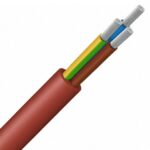DIVERSE KABELS - Câble silicone +180°C 500V LS0H brun/rouge 3G0