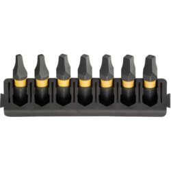 Dewalt - Porte-embout 7 pièces 25mm + IMPACT Torsion 25mm SQ1 x2
