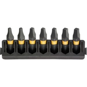 Dewalt - Porte-embout 7 pièces 25mm + IMPACT Torsion 25mm SQ1 x2