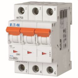 EATON - Disjoncteur PLS4-C63/3-MW