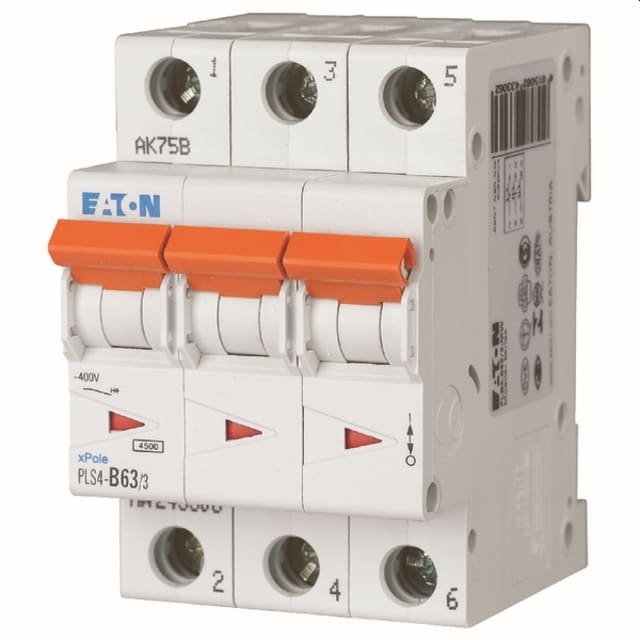 EATON - Disjoncteur PLS4-C63/3-MW