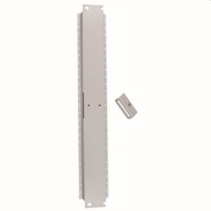 Détails visibles de Profilé de couplage vertical blanc 1060 mm pour Accessoires pour armoires de comptage