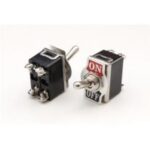 ELIMEX - Interrupteur bipolaire ON/OFF - 250V AC - 10A / DPST-4P 1 SET DE 10 PIECES - 34213