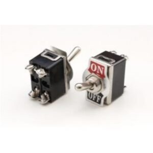 ELIMEX - Interrupteur bipolaire ON/OFF - 250V AC - 10A / DPST-4P 1 SET DE 10 PIECES - 34213