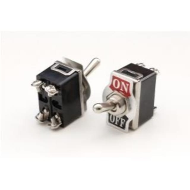 ELIMEX - Interrupteur bipolaire ON/OFF - 250V AC - 10A / DPST-4P 1 SET DE 10 PIECES - 34213 ELIMEX - Interrupteur bipolaire ON/OFF - 250V AC - 10A / DPST-4P 1 SET DE 10 PIECES - 34213