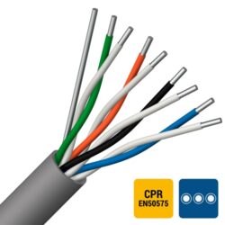 ENERGIEKABEL - VVT téléphonie PVC torsadé par paire intérieur 150V Cca s3d2a3 20X2X0