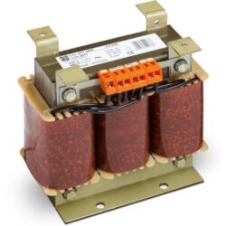 Autotransformateur triphasé 4,4 kVA 2517, configuration visible
