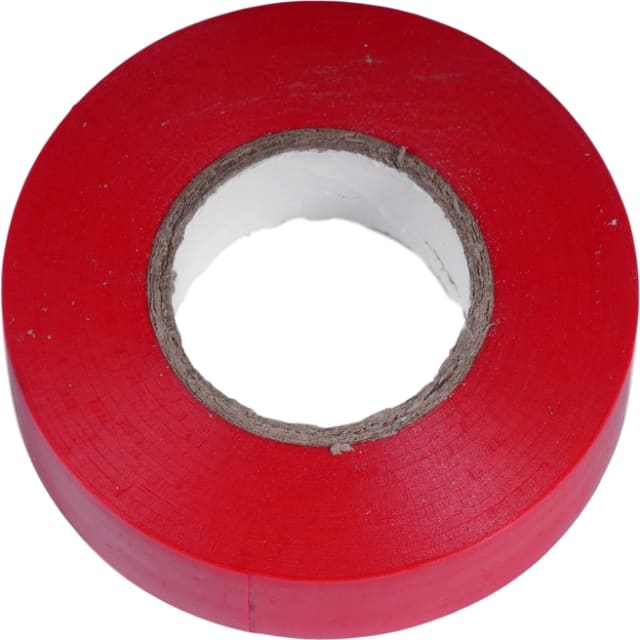 Elematic - Ruban isolant Autoextinguible Teco 19mm x 0.15mm x 25m ROUGE - NI16R