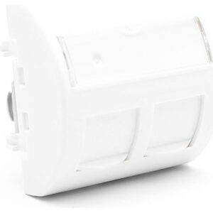 Excel Networking Solutions - CURVED 45X45MM SHUTTER 2-PORT - RAL 9003 - 101-282