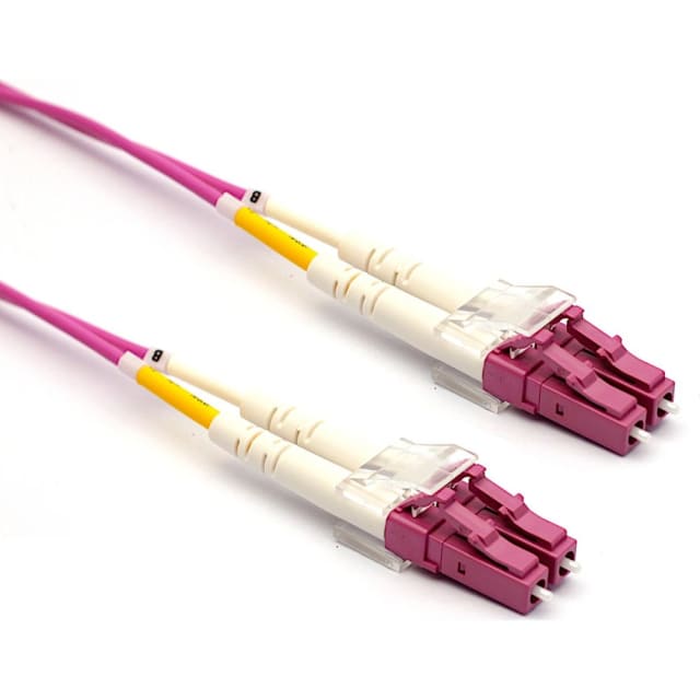 Excel Networking Solutions - Cordons fibre optique - Multimode OM4 50/125 Duplex LC-LC 1m - 204-330 Excel Networking Solutions - Cordons fibre optique - Multimode OM4 50/125 Duplex LC-LC 1m - 204-330