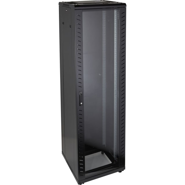 Excel Networking Solutions - Environ CR600 Baie 47U 600x600mm Porte en verre (A) Porte en acier (F)