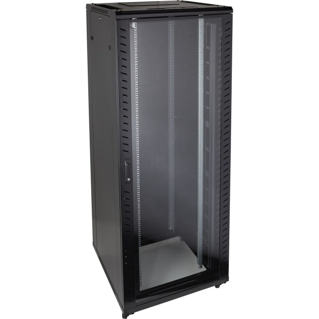 Excel Networking Solutions - Environ CR800 Baie 33U 800x800mm Porte en verre (A) Porte en acier (F)