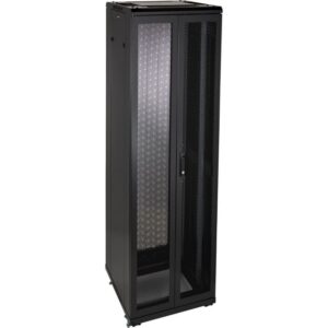 Excel Networking Solutions - Environ ER800 Baie 42U 800x800mm Double porte ventilée (A) Double porte ventilée - 542-4288-DDBF-BK