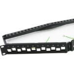 Excel Networking Solutions - Panneau cuivre vide pour modules keystone - 24 ports
