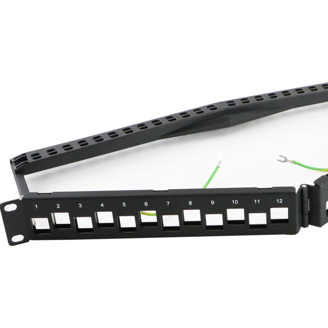 Excel Networking Solutions - Panneau cuivre vide pour modules keystone - 24 ports Excel Networking Solutions - Panneau cuivre vide pour modules keystone - 24 ports