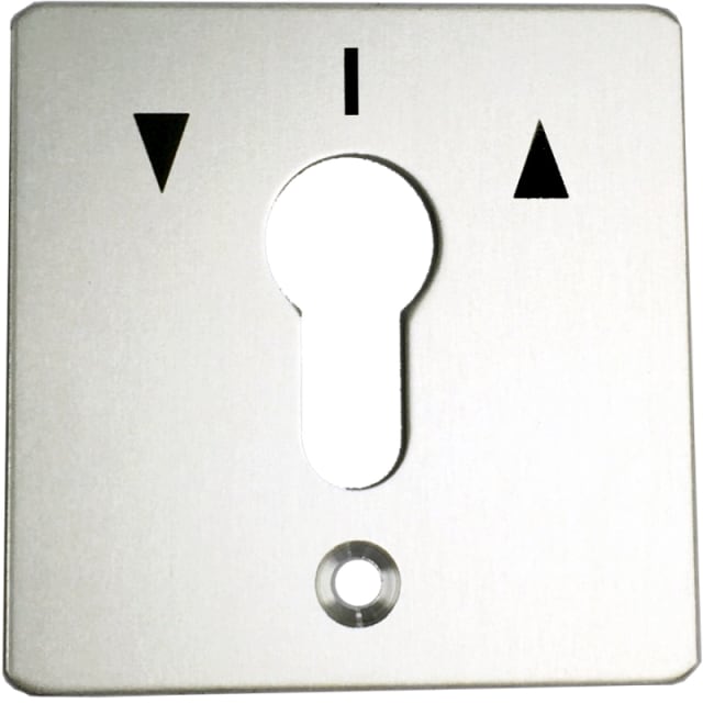 FAAC - PLAQUE FRONTALE pour FAAC Key 1 & 2 avec flèches haut en bas - 12203260017 FAAC - PLAQUE FRONTALE pour FAAC Key 1 & 2 avec flèches haut en bas - 12203260017