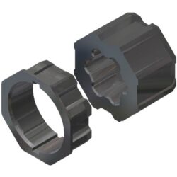 FAAC - TM2 AD45 OCTO 60 - Kit adaptateur pour tube octogonale 60mm - A4505_0510S