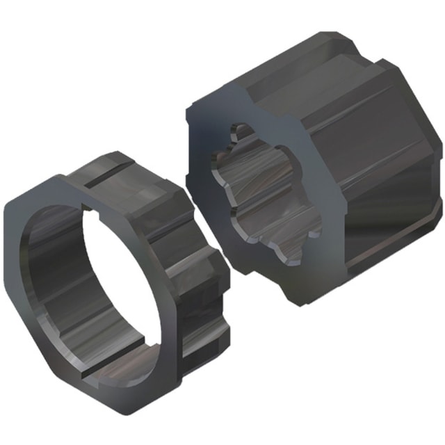 FAAC - TM2 AD45 OCTO 60 - Kit adaptateur pour tube octogonale 60mm - A4505_0510S