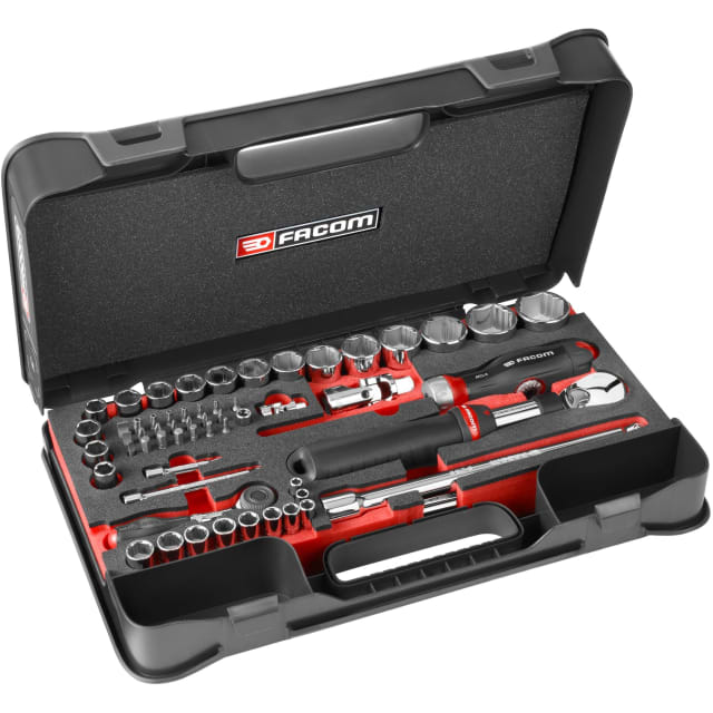 FACOM - COFFRET OGV GRIP DOUILLES 6 PANS METRIQU - RS.GRPPB