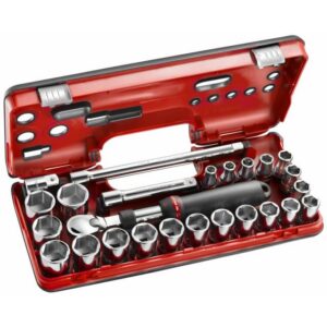 FACOM - Coffret cliquet EXTENSIBLE 1/2 25PCS - SXL.DBOX2