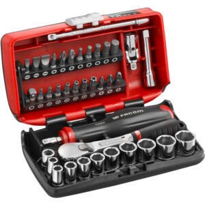 FACOM - Coffret nano OGV grip douilles 1/4 6 pan - RL.NANO1GRPPB