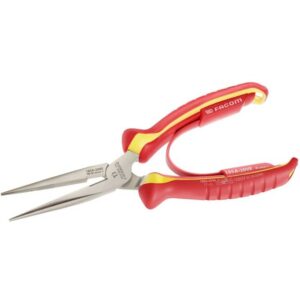 Détails visibles de Pince demi-ronde isolée 1000V 200 mm pour Pinces