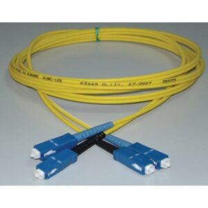 FUMO COMMUNICATIONS - SC duplex SC duplex fiber patchcord singlemode 9/125 OS2 longueur 3m jaune - 691-22A22-3