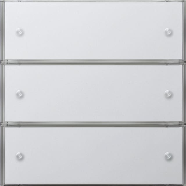 GIRA - KNX Tastsensor 3 Komfort 3x Gira F100 blanc - 2033112