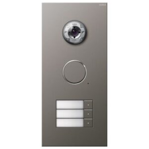 GIRA - Station porte inox Vidéo 3x Communication porte acier inoxydable - 255320