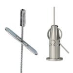 GRIPPLE - Angel sortie latérale disque N°1 câble 4M embout Butée - ALSD14SP