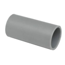 GSV - Manchon PVC - diamètre 50mm - gris RAL 7037 - tube rigide - non-halogène - U412R