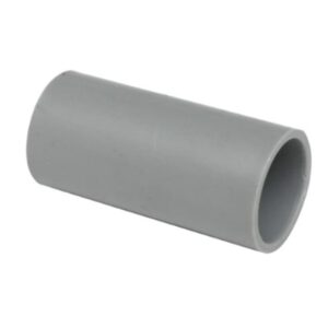 GSV - Manchon PVC - diamètre 50mm - gris RAL 7037 - tube rigide - non-halogène - U412R