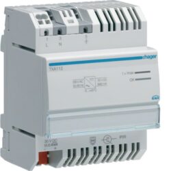 HAGER - Alimentation Bus tebis 30V 640mA TBTS - TXA112