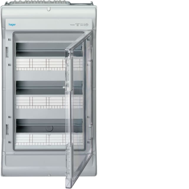 HAGER - Coffret étanche IP65 - 36 M. - VE312M