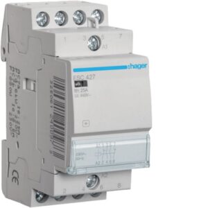 HAGER - Contacteur - 4x25A - 230V - 2NO+2NF - ESC427