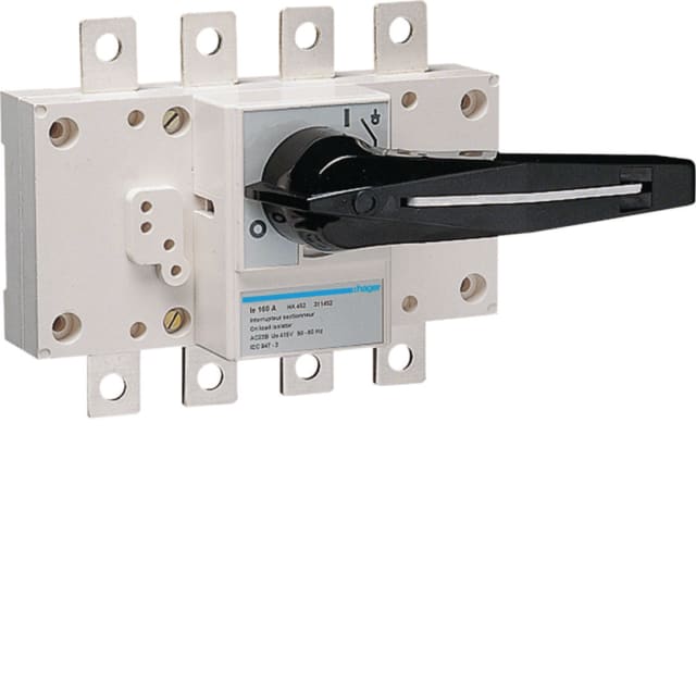 HAGER - Interrupteur général 4P - 160A - HA452