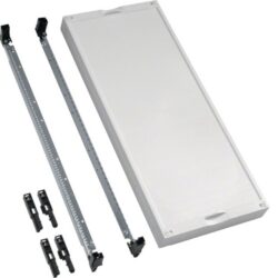 HAGER - Kit 1 tr. plastron plein - h.600mm - UD41F1