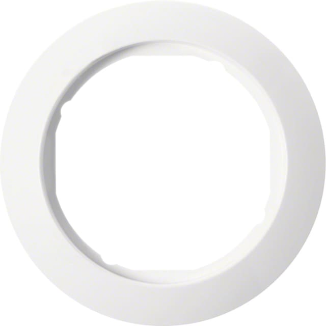 HAGER - Plaque de recouvrement 1 poste pr Ø 58mm Serie 1930 blanc polaire HAGER - Plaque de recouvrement 1 poste pr Ø 58mm Serie 1930 blanc polaire