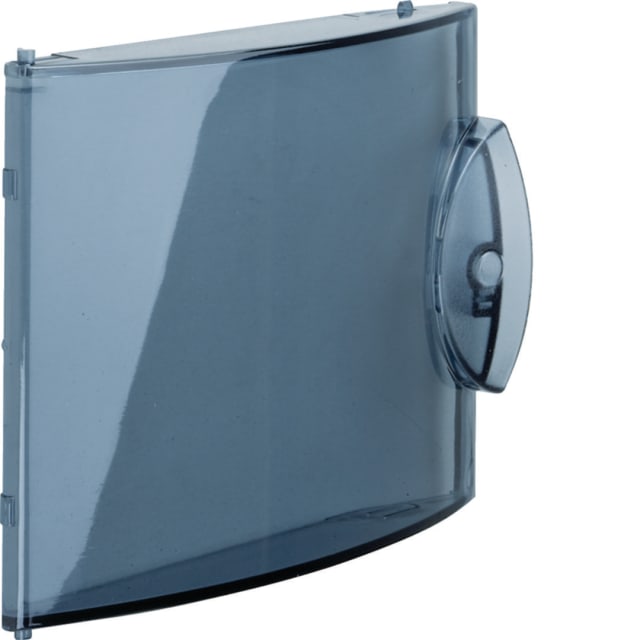 HAGER - Porte transparente pour cache-bornes GD104E - GP104T