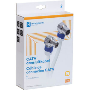 HIRSCHMANN - CATV Aansluitkabel 4G/LTE Proof 3