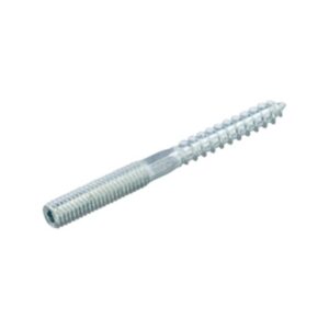 HOENDERDAAL - Tire-fond à double filetage galvanisé hexagonal & Torx-15 M6X60 (100) - 8648.01.21001
