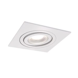 ID TO LIGHT - SILVERSTONE Spot Encastré Blanc structuré Lamelles GU10 Max 50W - IDTL413507BEZ