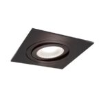 ID TO LIGHT - SILVERSTONE Spot Encastré Noir structuré Lamelles GU10 Max 50W - IDTL413519NSZ