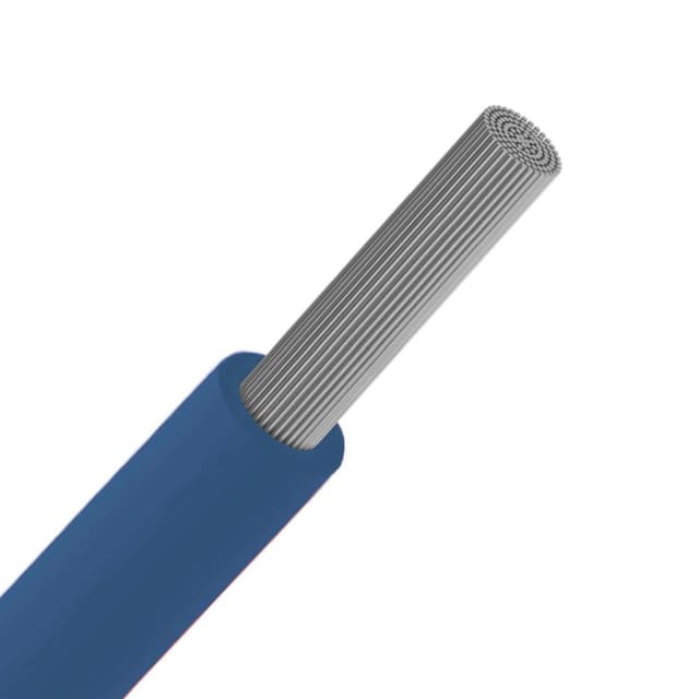 INSTALLATIEKABEL - VTBst H05V-KT fil PVC souple étamé 500V Eca 70°C Blue RAL5010 0