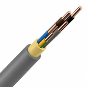 INSTALLATIEKABEL - XVB câble d'installation XLPE/PVC 1kV Cca s3d2a3 gris 5G6mm² - XVB5G6-CCA R 50