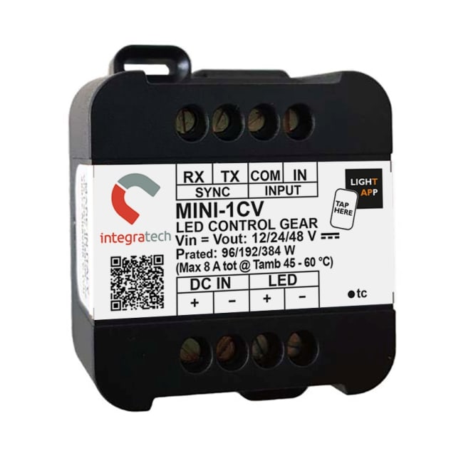 INTEGRATECH - Controller mono-color 12-48V 0/1-10V - MINI-1CV INTEGRATECH - Controller mono-color 12-48V 0/1-10V - MINI-1CV