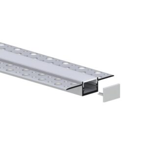 INTEGRATECH - KIT alu performax plâtre 60x12 protection 3m - PR-PERPL6012A-P3