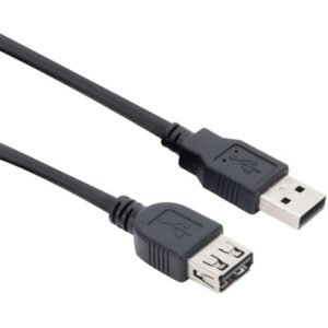 INTRONICS - ACT USB 2.0 A male - USB A female black 1